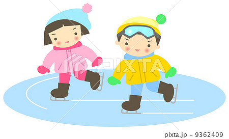 スケートと子ども 9362409