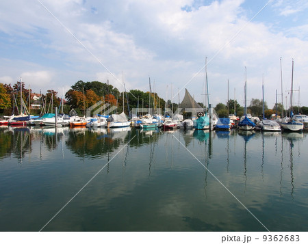 ドイツ　ラードルフツェル　港 9362683