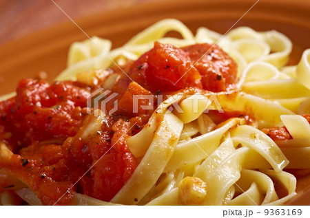 Sicilian homemade pasta Fettuccine Sicilian homemade pasta Fettuccine 9363169