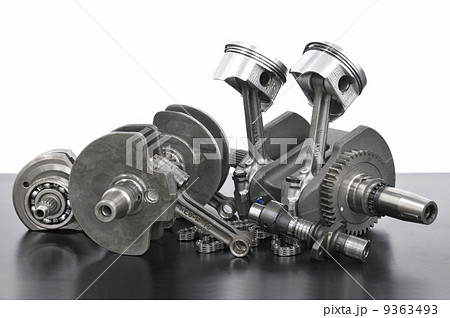 バイクエンジンの部品 9363493