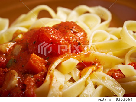 Sicilian homemade pasta Fettuccine Sicilian homemade pasta Fettuccine 9363664