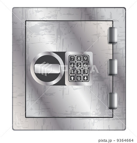 Metallic safe for storage of valuables. Metallic safe for storage of valuables. 9364664