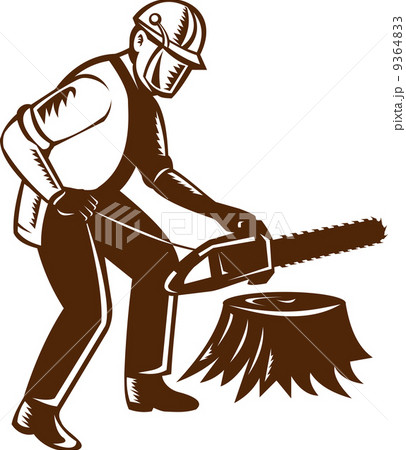 Lumberjack Tree Surgeon Arborist Chainsaw 9364833
