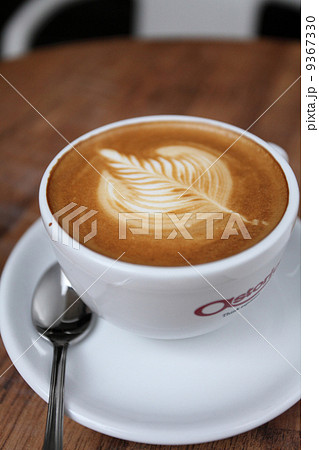 coffee on wood background 9367330