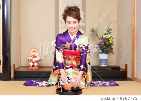 着物の女性 着物の女性 9367775