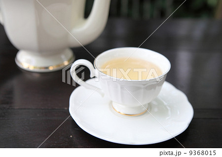 Cup of tea on wood background 9368015
