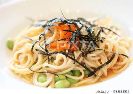 Japanese pasta Mentaiko spaghetti Japanese pasta Mentaiko spaghetti 9368802