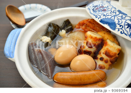 注意）湯気はレタッチ合成です。おでんイメージ。 9369394