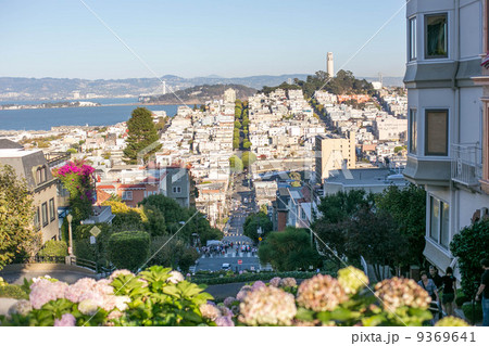 ロンバートストリートの写真素材