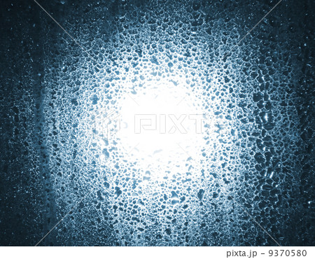 Abstract background. Liquid on glass 9370580