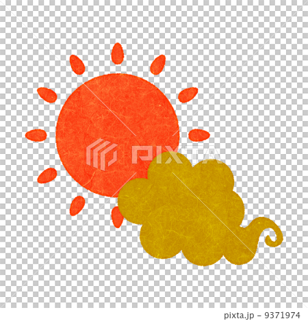 太陽と雲 9371974