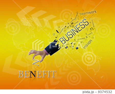 Business hand Business hand 9374532