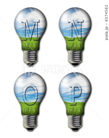 alphabet and number in the bulb alphabet and number in the bulb 9374562