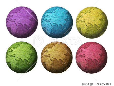 six colorful globe 9375464