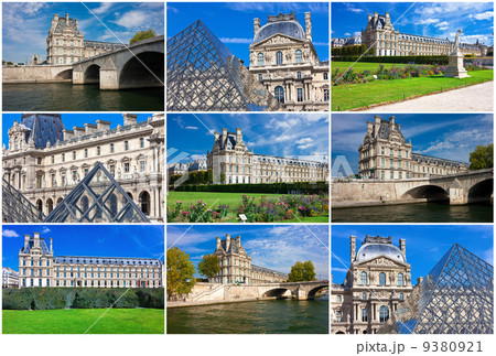 Louvre museum in Paris 9380921