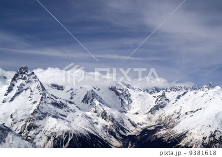 Winter Mountains. Caucasus Mountains. Winter Mountains. Caucasus Mountains. 9381618