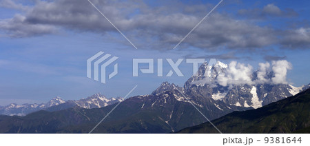 Panorama summer Mountain. 9381644