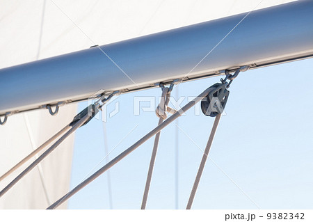 Mainsheet and roller with rope 9382342