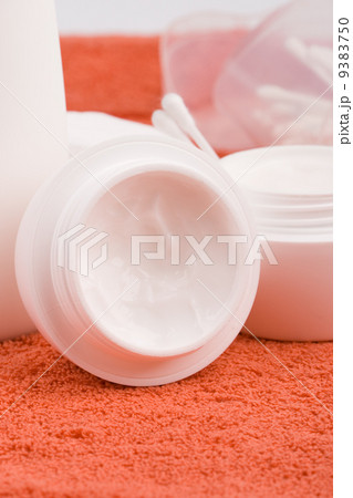 cream and cotton pads cream and cotton pads 9383750