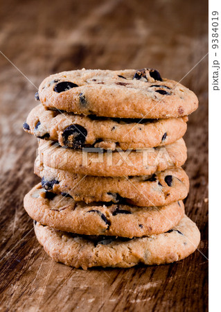 stack of fresh baked cookies stack of fresh baked cookies 9384019