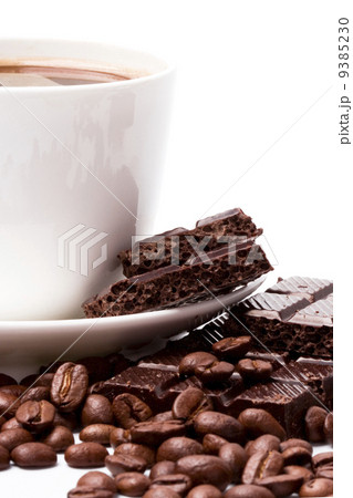 coffee and black chocolate 9385230