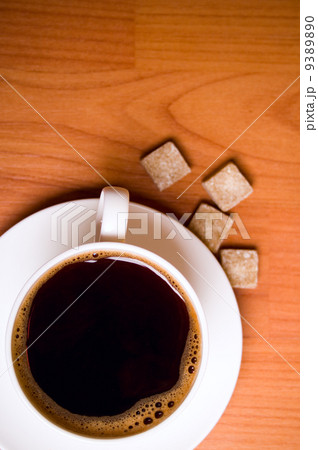 cup of coffee and sugar 9389890