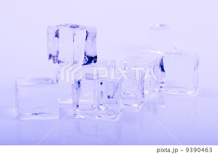 stack of ice cubes stack of ice cubes 9390463
