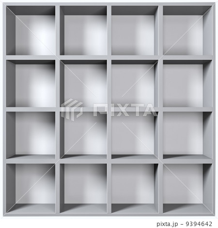 Grey wooden shelves Grey wooden shelves 9394642