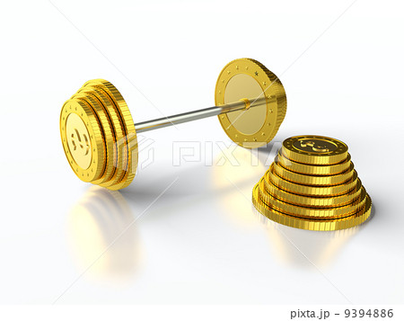 Coin barbell 9394886