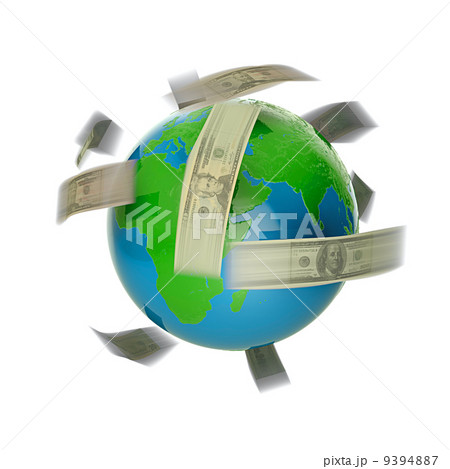 Flying dollars 9394887