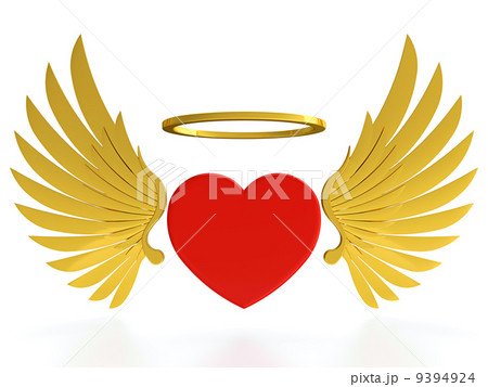 Heart with wings 9394924