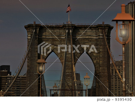Brooklyn Bridge in New York Brooklyn Bridge in New York 9395430