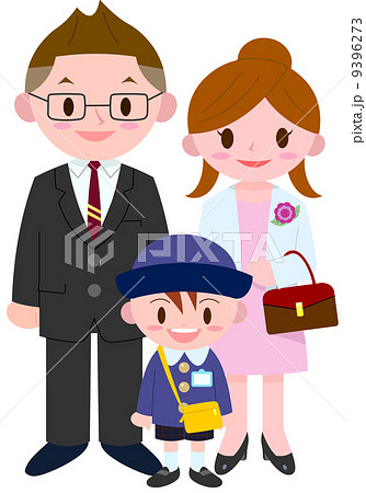 男子園児と保護者 9396273