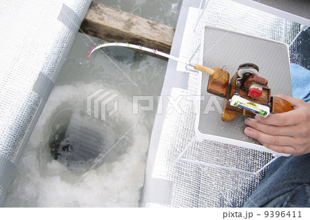 桧原湖　ワカサギ釣り 9396411