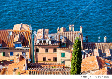Aerial View from Rovinj Belfry, Croatia Aerial View from Rovinj Belfry, Croatia 9397100