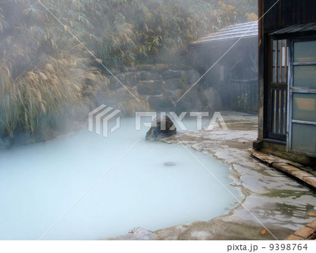 鶴の湯温泉　混浴露天風呂 9398764