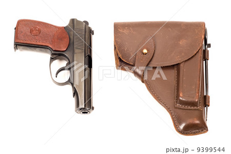 Russian 9mm handgun and holster Russian 9mm handgun and holster 9399544