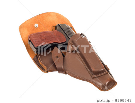 Handgun in holster Handgun in holster 9399545