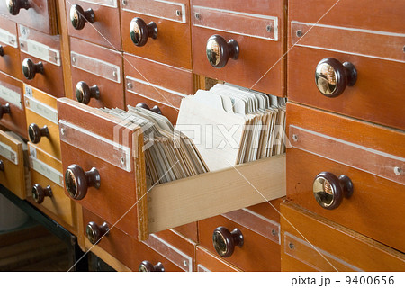 Library Card Catalog Library Card Catalog 9400656