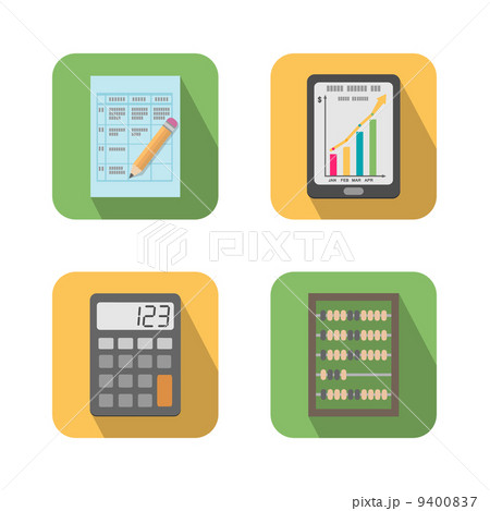 Set of financial business tools Set of financial business tools 9400837