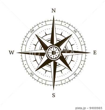 Compass wind rose 9400985