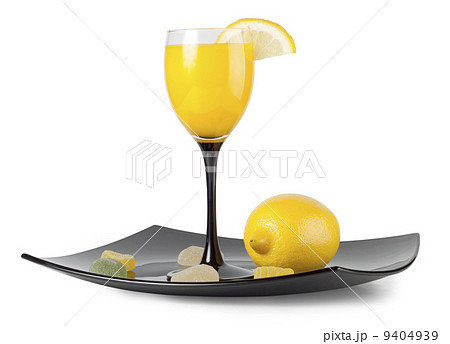 Glass goblet with the juice Glass goblet with the juice 9404939