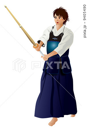 剣道_素振り 剣道_素振り 9405490