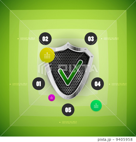 option steps vector template 9405958