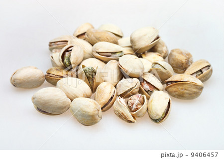 many salted pistachio nuts 9406457