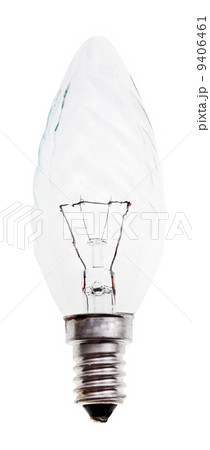 transparent candle incandescent light bulb 9406461
