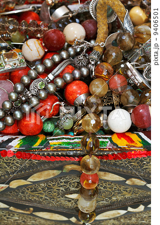 antique jewelry in ancient treasure chest 9406501