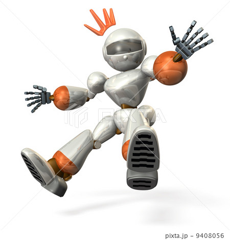 驚いて仰け反るロボット 驚いて仰け反るロボット 9408056