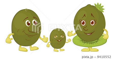 Character kiwi fruit 9410552