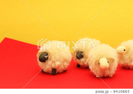 もこもこひつじの写真素材 [9410665] - PIXTA